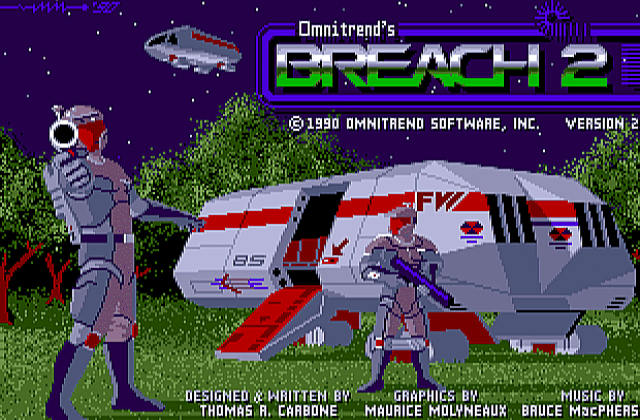 Breach 2 DOS Game