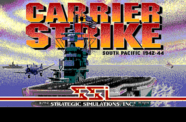 Carrier Strike DOS Game