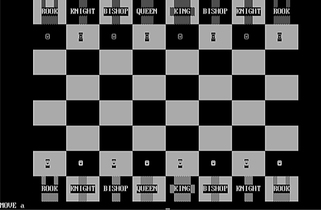 Chess DOS Game