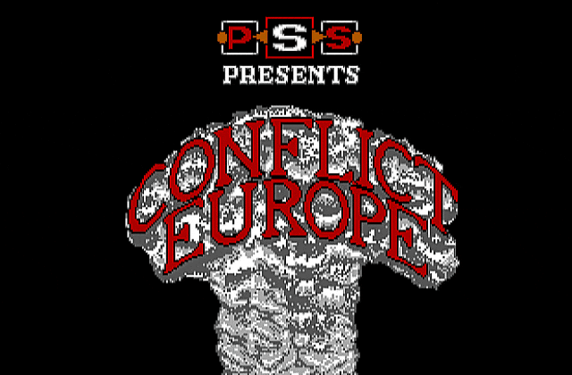 Conflict- Europe DOS Game