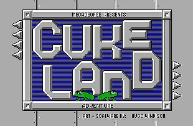 Cukeland Adventure DOS Game