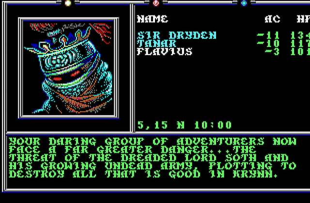Death Knights of Krynn DOS Game