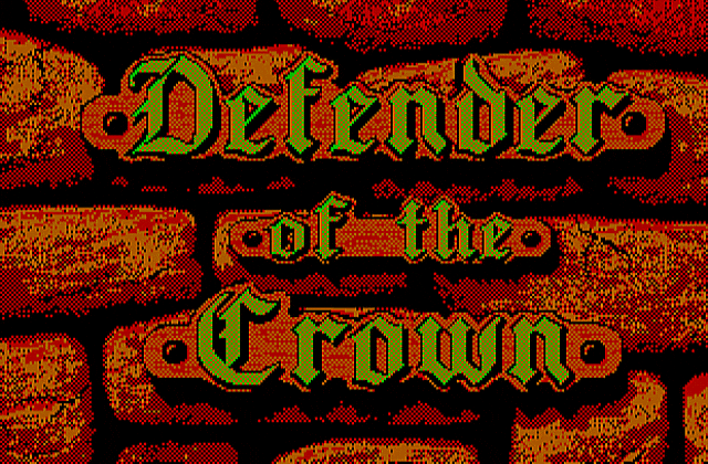 Defender of the Crown DOS Game