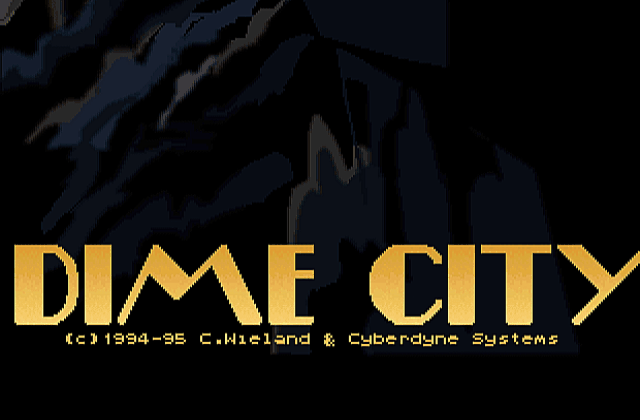 Dime City DOS Game