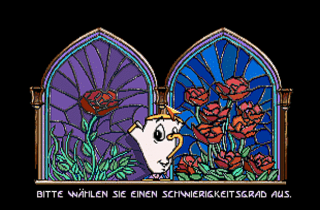 Disney's die Schone und das Biest DOS Game