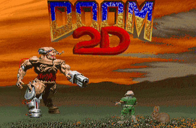 Doom 2d DOS Game