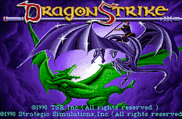 Dragon Strike DOS Game