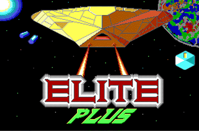 Elite Plus DOS Game