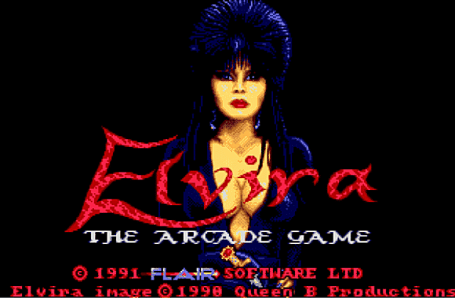 Elvira- The Arcade Game DOS Game