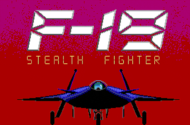 F19 Stealth Fighter DOS Game