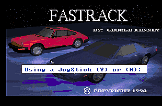 Fastrack DOS Game