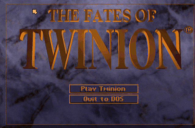Fates of Twinion DOS Game