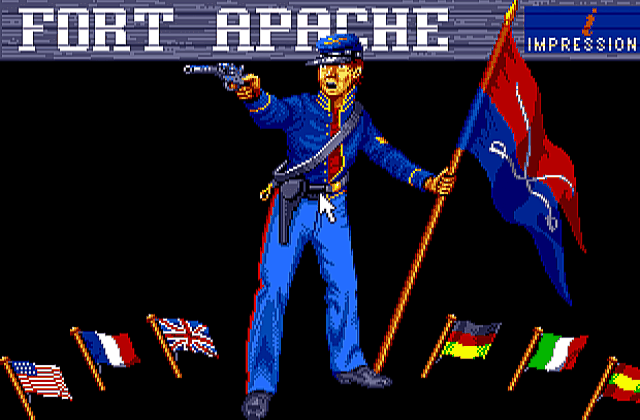 Fort Apache DOS Game