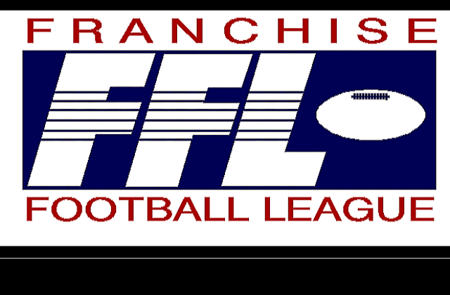 Franchise Football League DOS Game
