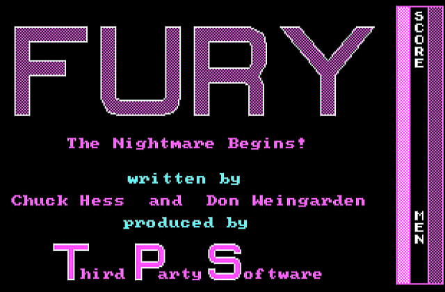 Fury DOS Game