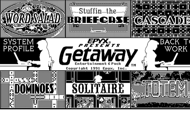 Getaway Entertainment 6 Pack DOS Game