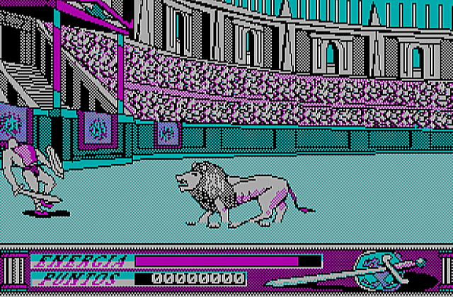 Gladiator DOS Game