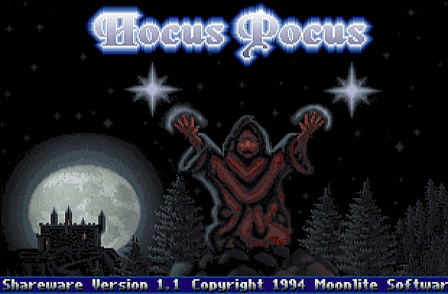 Hocus Pocus v1.1 DOS Game