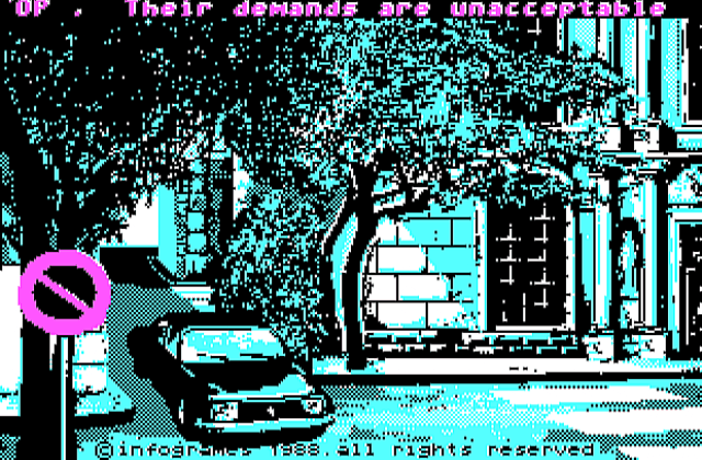Hostages DOS Game