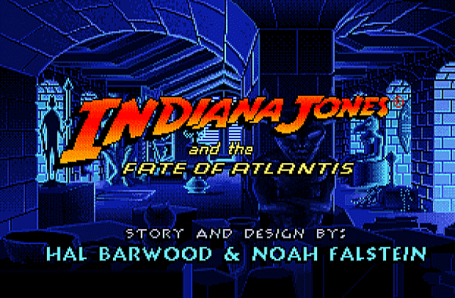 Indiana Jones and the Fate of Atlantis DOS Game