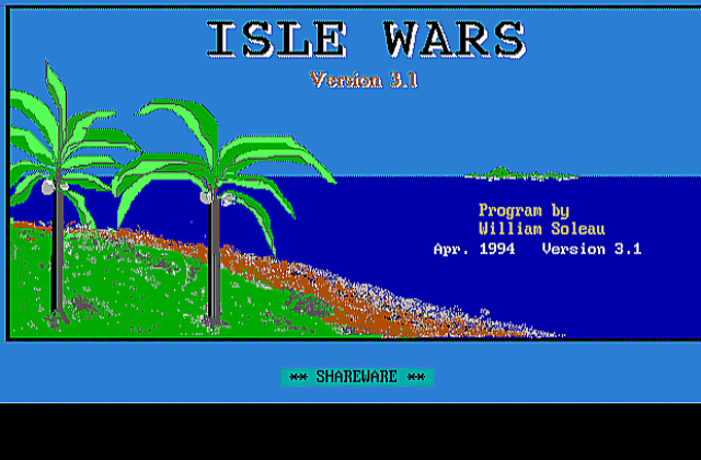 Isle Of Wars DOS Game