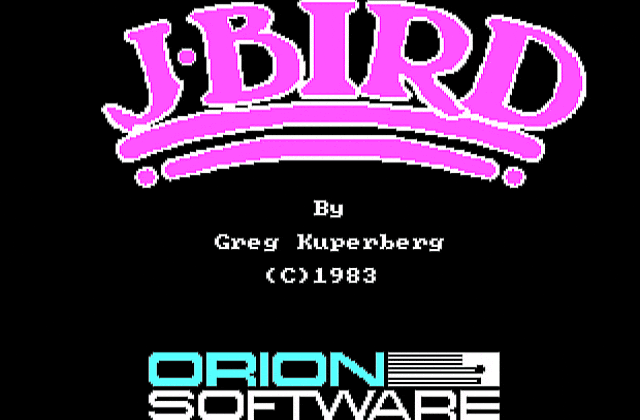 J-Bird DOS Game