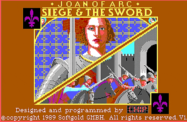 Joan of Arc- Siege and the Sword DOS Game