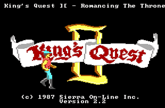King's Quest II- Romancing the Throne DOS Game