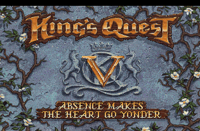 King's Quest V- Absence Makes the Heart Go Yonder DOS Game
