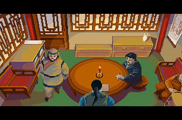 Legend of Chu Liu Xiang - Fragrance in the Sea of Blood DOS Game