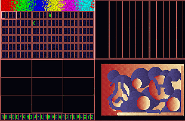 Liquid War DOS Game