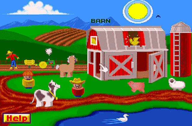 Little People Farm DOS Game