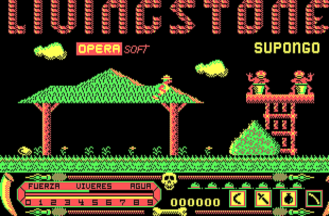 Livingstone Supongo DOS Game