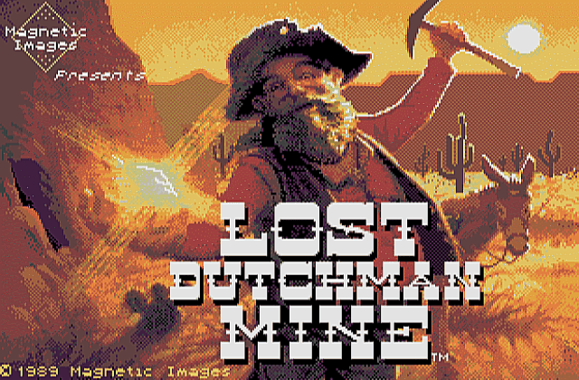Lost Dutchman Mine DOS Game