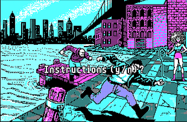 Manhattan Dealers DOS Game