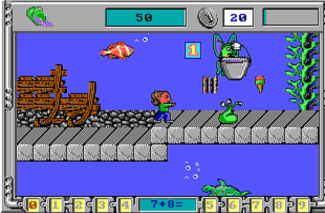 Math Rescue- Episode One DOS Game