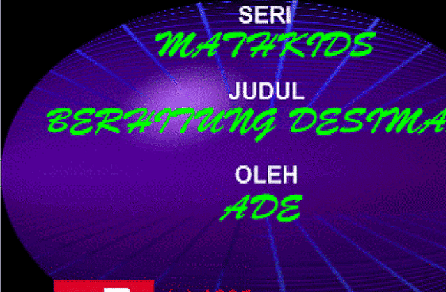 Mathkids- Berhitung Desimal DOS Game