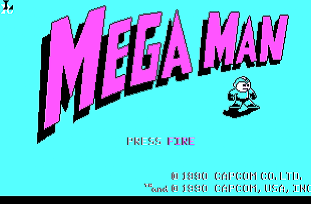 Mega Man DOS Game