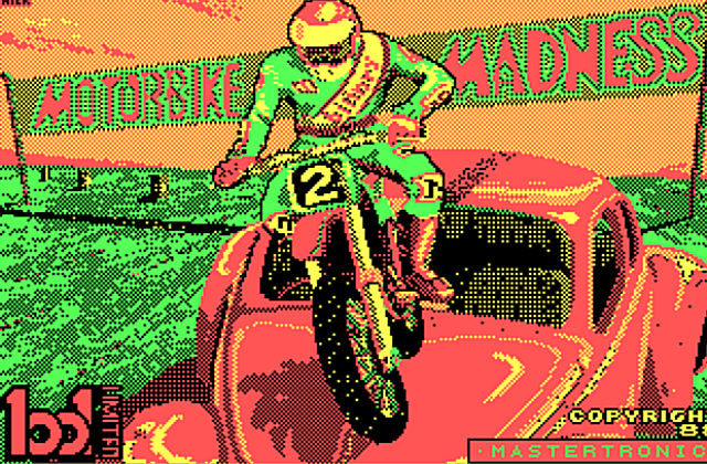 Motorbike Madness DOS Game