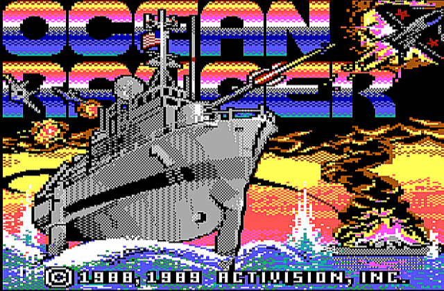 Ocean Ranger DOS Game
