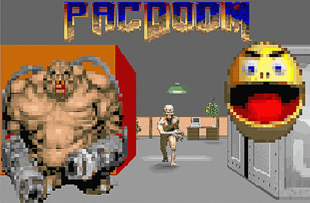 Pacdoom DOS Game