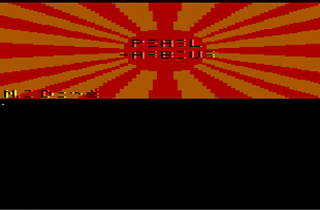 Pearl Harbour DOS Game