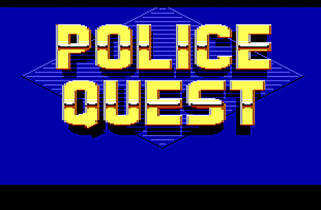 Police Quest 1 DOS Game