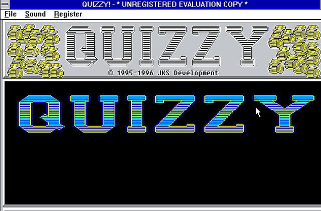 Quizzy DOS Game