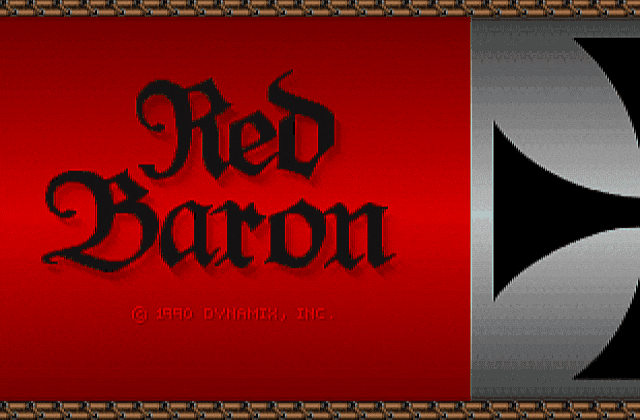 Red Baron DOS Game
