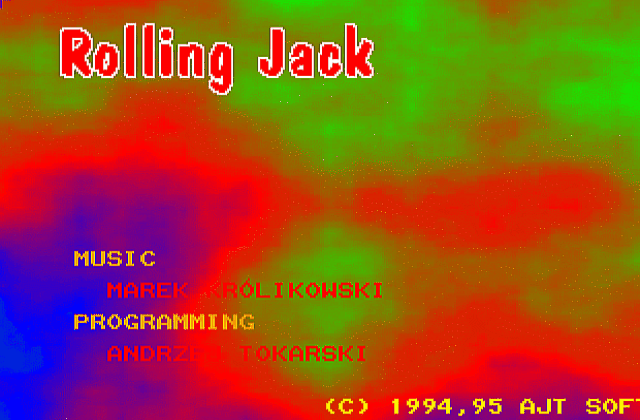 Rolling Jack DOS Game