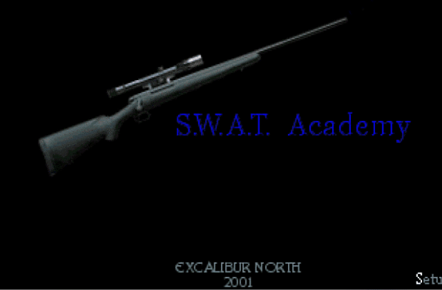 S.W.A.T. Academy DOS Game