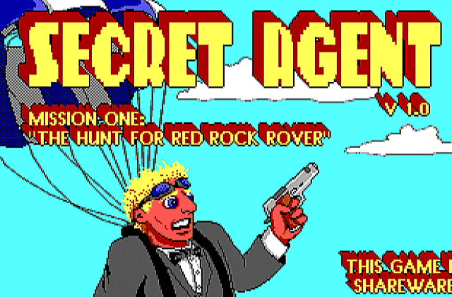 Secret Agent Mission 1 DOS Game