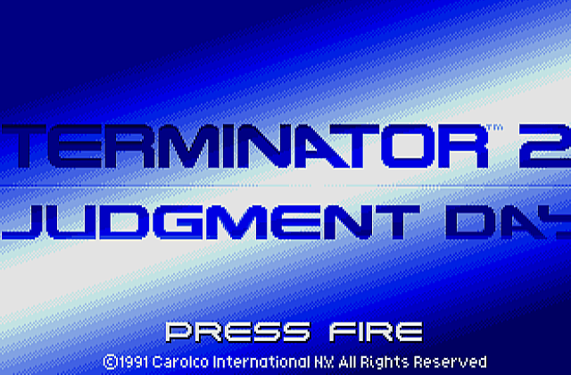 Terminator 2 Judgement Day Chess Wars DOS Game