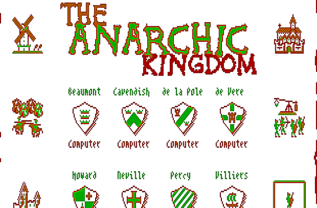 The Anarchic Kingdom DOS Game